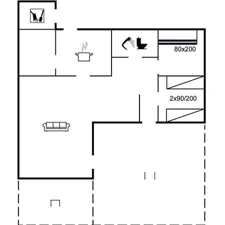 Olin - 600m From The Sea By Interhome 洛肯